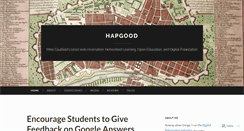 Desktop Screenshot of hapgood.us